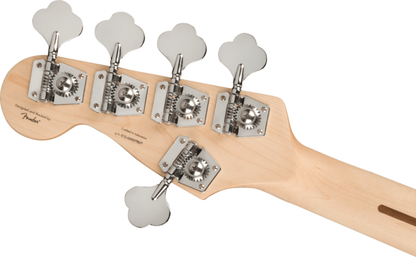 Squier Affinity Series™ Jazz Bass® V, Laurel Fingerboard, Black Pickguard, 3-Color Sunburst – Bild 6