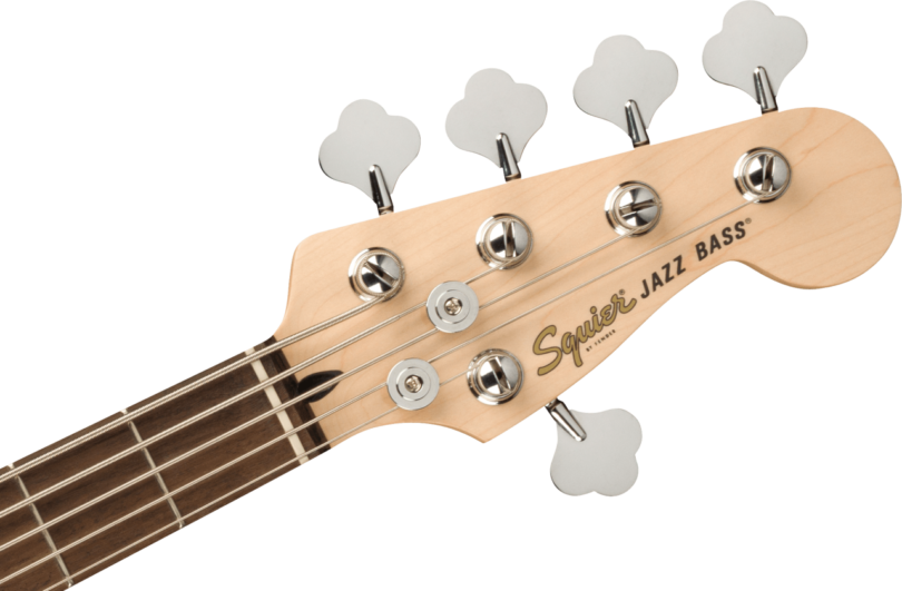 Squier Affinity Series™ Jazz Bass® V, Laurel Fingerboard, Black Pickguard, 3-Color Sunburst – Bild 5