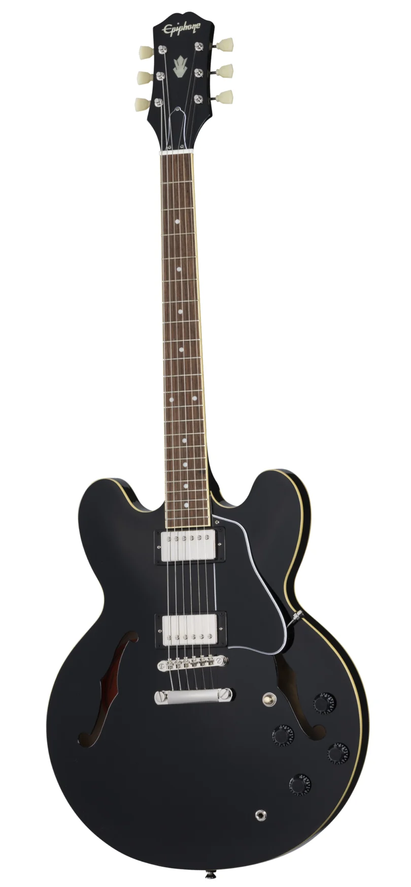 Epiphone ES 335 Ebony inklusive Gigbag