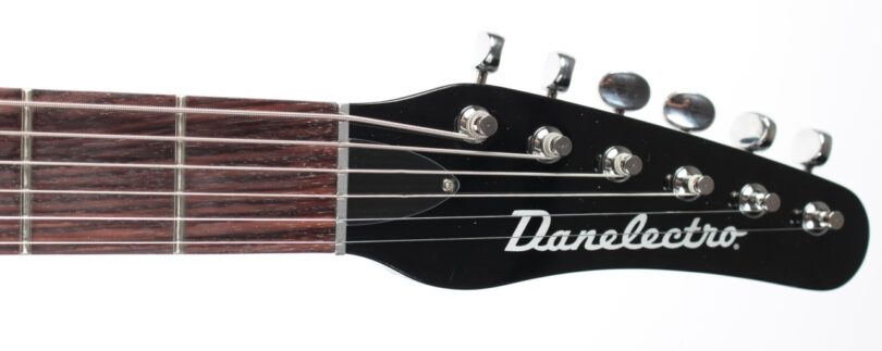 Danelectro 56 Baritone Dolphin HS Black – Bild 5