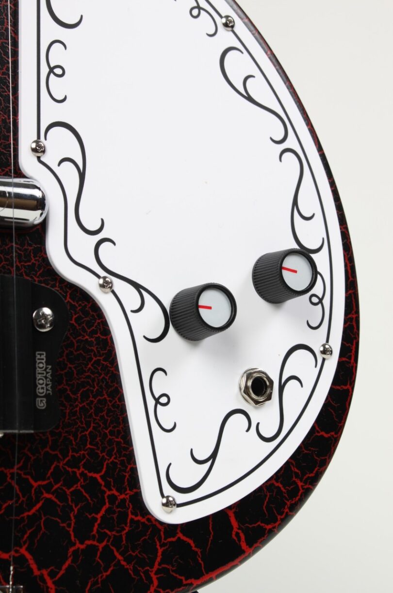 Danelectro Baby Sitar 1968 Reissue Red Crackle – Bild 3