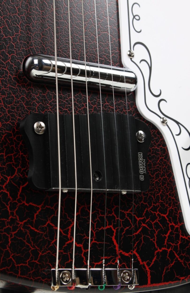 Danelectro Baby Sitar 1968 Reissue Red Crackle – Bild 2