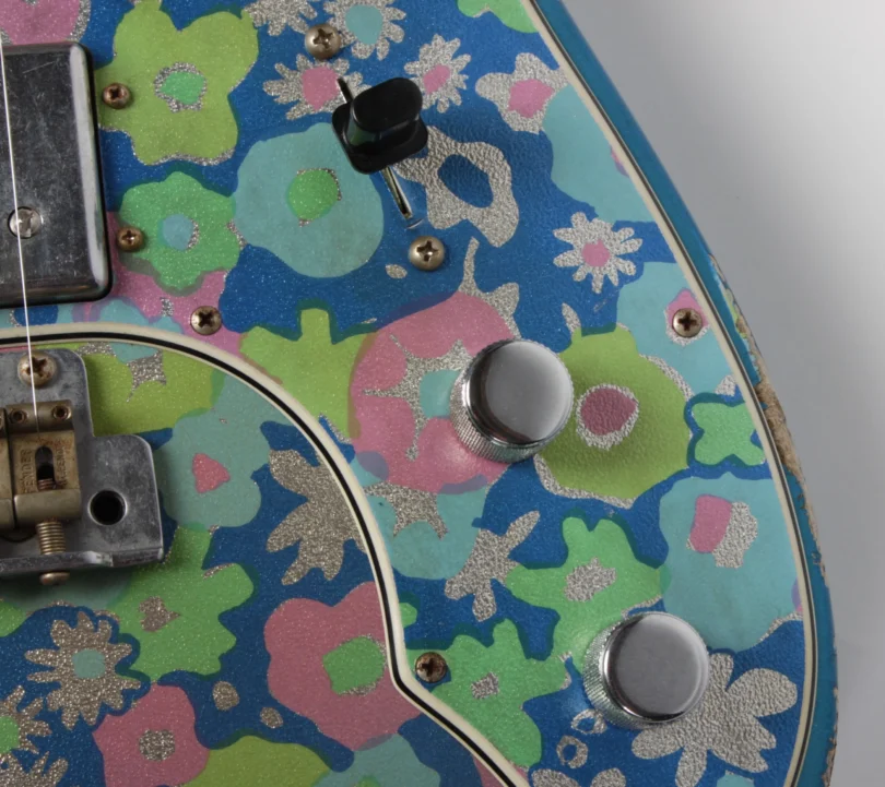 Fender Custom Shop Telecaster 1972 Thinline Ltd. Blue Flower Relic (near mint condition) – Bild 8