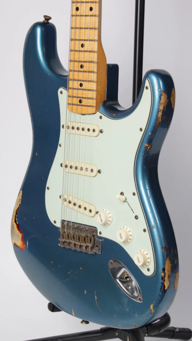 Fender Custom Shop Paul Waller Masterbuilt Stratocaster 1960 Lake Placid Blue over 3 Tone Sunburst, – Bild 3