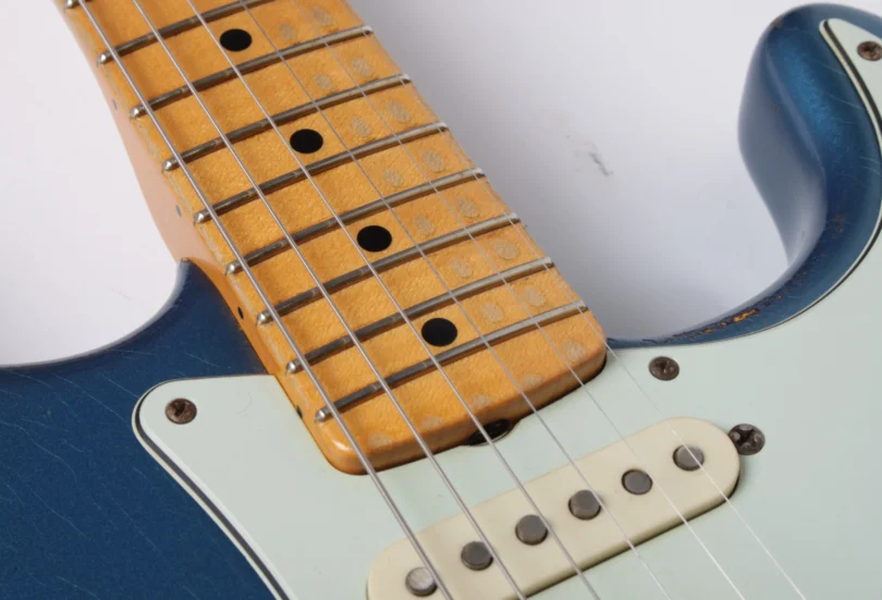 Fender Custom Shop Paul Waller Masterbuilt Stratocaster 1960 Lake Placid Blue over 3 Tone Sunburst, – Bild 18