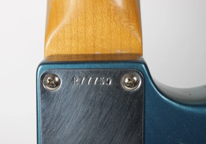 Fender Custom Shop Paul Waller Masterbuilt Stratocaster 1960 Lake Placid Blue over 3 Tone Sunburst, – Bild 21