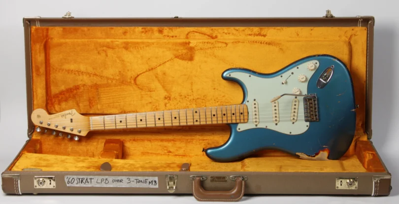 Fender Custom Shop Paul Waller Masterbuilt Stratocaster 1960 Lake Placid Blue over 3 Tone Sunburst, – Bild 25