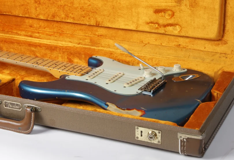 Fender Custom Shop Paul Waller Masterbuilt Stratocaster 1960 Lake Placid Blue over 3 Tone Sunburst, – Bild 26