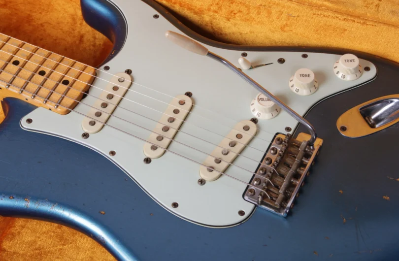 Fender Custom Shop Paul Waller Masterbuilt Stratocaster 1960 Lake Placid Blue over 3 Tone Sunburst, – Bild 27