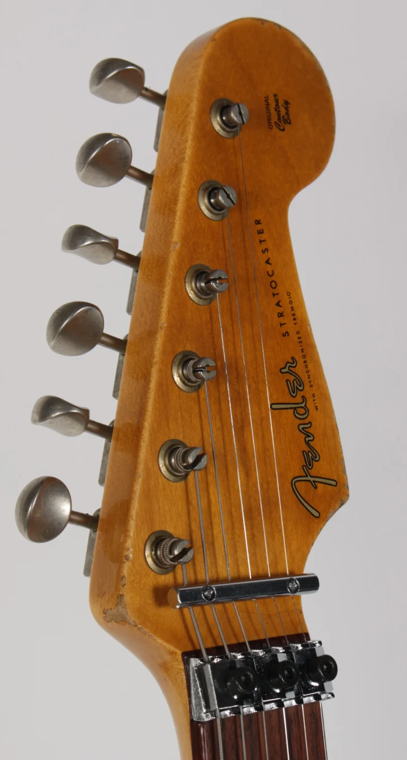 Fender Custom Shop Stratocaster 1960 Heavy Relic HSS Floyd Rose Lime Green (mint condition) – Bild 11