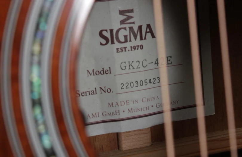 Sigma Guitars GK2C-42E (second hand) – Bild 5